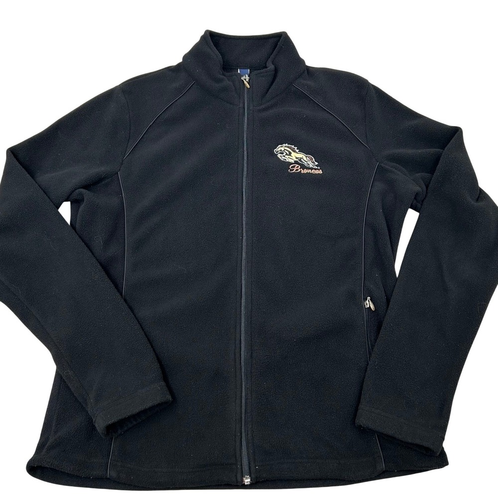 Gear For Sports Fleece Jacket Wms XL Black WMU Broncos Full Zip Collegiate Sport